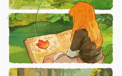 画一部秋日电影｜小魔女