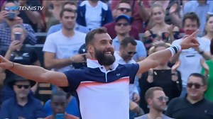 IT'S BENOIT'S 🏆 IN LYON 🙌 That's now two #ATPTour titles in 2019 for the Frenchman 👏 🎥: Tennis TV | #OpenParc | ATP Tour