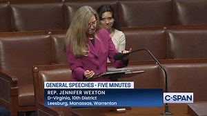 Rep. Jennifer Wexton (D-VA), who has Progressive Supranuclear Palsy (PSP), uses an assistive device to speak on the U.S. House floor: "I speak about what I'm going through because there are ten of thousands of other Americans out there who are fighting the same battles I am." https://www.c-span.org/event/?535829/house-representatives | C-SPAN