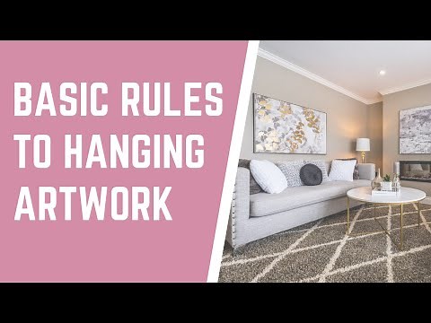 Basic Rules to How to Hang Artwork Like a Pro
