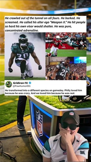 Brian Dawkins: The Animal Behind Weapon X 🦅#nfl #football #nflfootball