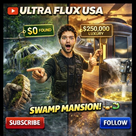 Finding a Million-Dollar War Machine Rotted in a Swamp (Cleaning ASMR) 🚁🤫🐊 ​ Building a 2-Story Luxury Cabin Inside an Abandoned Sikorsky CH-53 Sea Stallion 🏭✨ ​ Transforming a Rusted 1970s Heavy-Lift Helicopter into a Modern Swamp Sanctuary! 🚀🏗️ ​Welcome to Ultra Flux USA ⚙️ See how fascinating products are made, from massive factories to high-tech production lines 🌍 ​Can you live inside a combat-hardened heavy-lift helicopter? 🚁🪵 Today, RYAN007 is taking you deep into the humid heart 