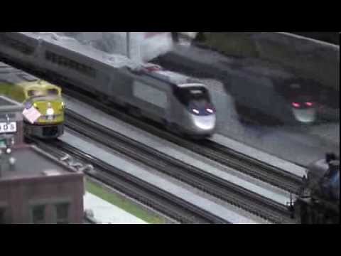 Lionel Amtrak Acela in HD