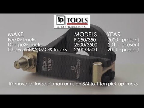 SP Tools 11880 Heavy Duty Pitman Arm Remover for 3/4 - 1 Ton pickup trucks