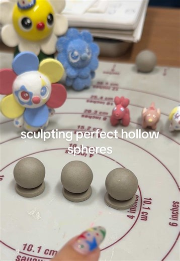 How to Sculpt Hollow Clay Spheres for Circus Art