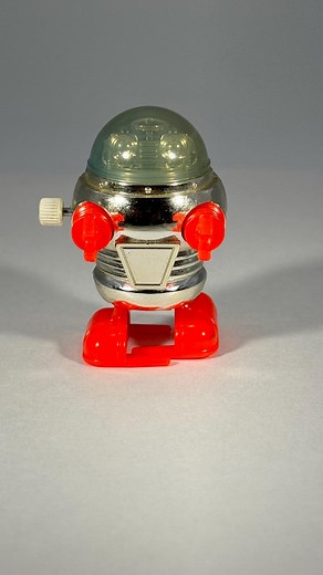 Vintage 1978 TOMY Walking Wind-up Toy Robot Rascal - Etsy
