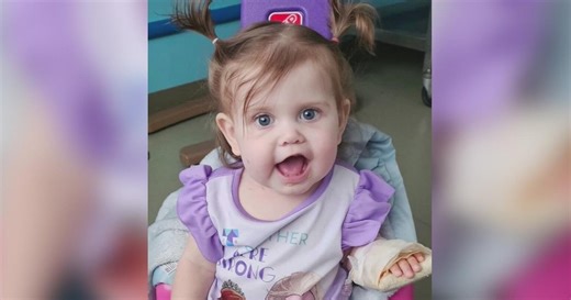 2-year-old kidney recipient meets the donor who saved her life