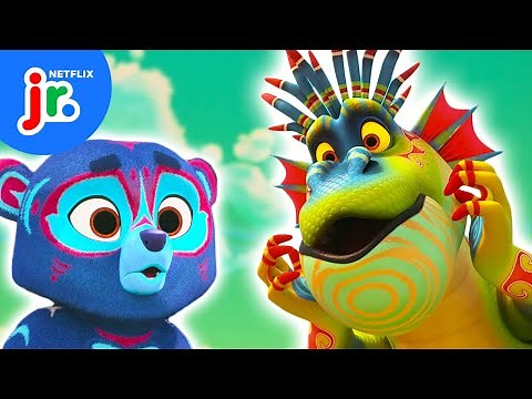Rainstorm Rescue! Who Will Save the Spirit Cubs? ⛈️ Spirit Rangers | Netflix Jr