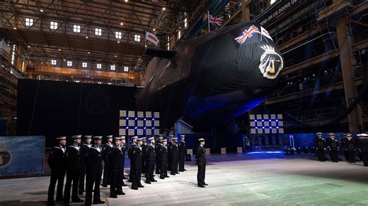 Naval Tradition Continues with HMS Agamemnon Naming