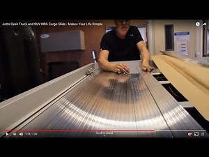 Jotto Desk Truck-Bed and SUV Cargo Slide - Makes Your Life Simple
