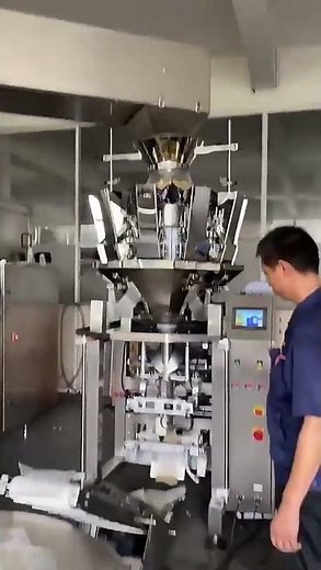 Fully Automatic Potato Chips Packaging Machine with Nitrogen