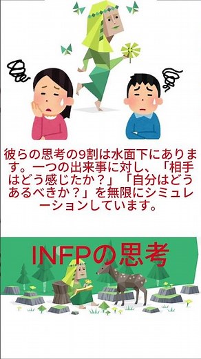 【MBTI解説】INFPの頭の中