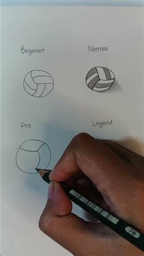 How to draw Volleyball 🏐#drawing #art #howtodraw #tutorial #shorts #youtubeshorts