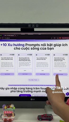 Những trang web bổ ích mà bạn nên biết (phần 97) hàng ngàn mẫu promt có sẵn giúp bạn tối ưu hiệu suất làm việc @Prom.vn - Thư Viện Prompt #viewrprom #promt #tools #work #sidotech