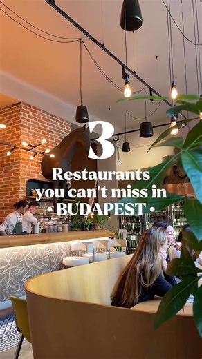 Hungry in Budapest? Try these 3 unique restaurants! 🍽️ 🎥: @awaywithvickyy 💬 Comment “BUDAPEST” to get FREE Budapest Travel Guide! 🇭🇺 | Hungary Travelers