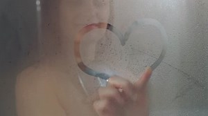 Young Beautiful Woman Shower Glass Cabin Stock Footage Video (100% Royalty-free) 1028878094 | Shutterstock