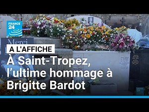 À Saint-Tropez, l’ultime hommage à Brigitte Bardot • FRANCE 24