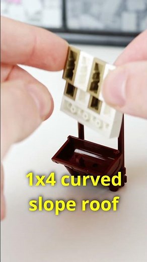 Beautiful LEGO Food & Market Stall (Easy Tutorial)