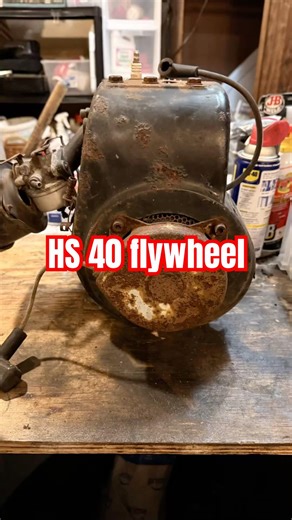 Got my fly wheel #rupp #minibikes #restoration #tecumseh#ruppminibikes#vintageminibikes
