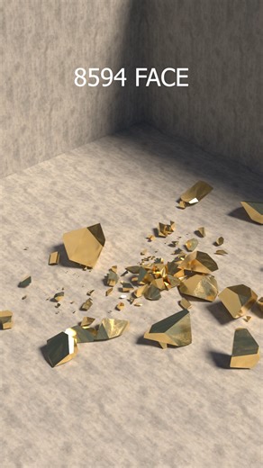 Gold vs ground #digitalcreator #satisfying #reels #game #simulator #subdivision #shorts | MDP3D