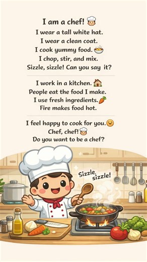 👨‍🍳 Let’s Cook! Chef Song for Kids | Fun English Learning Video #helendoron #kidssongs