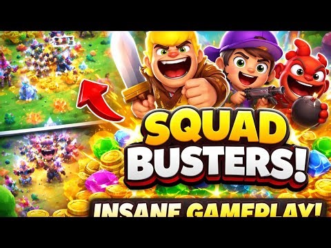 🔥 Squad Busters Gameplay – Insane Battle & Epic Win!