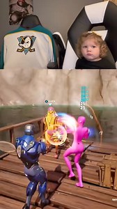 2 Year Old Fortnite Prodigy Does The Impossible when Her Dad Looked Away!! #gaming #fortnite #videogames #FortniteReels #gamingreels | The Perky Bee