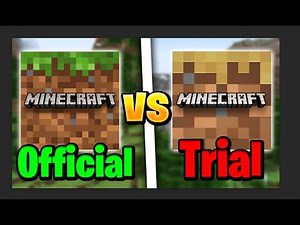 Minecraft Free trial VS Craftsman Building craft
