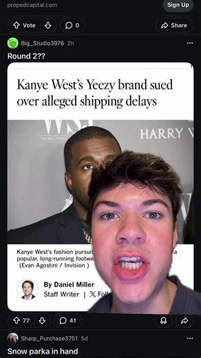 Yeezy Fans Consider Lawsuit Over Shipping Delays