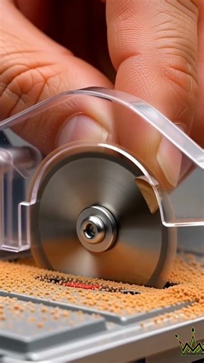 Watch this mini saw in action. #satisfying #miniature #tools #asmr #minichainsaw #work #diy