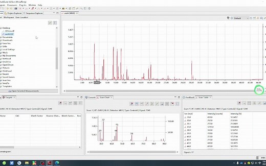 质谱图导出及修饰