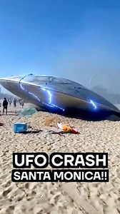 Imagine this — you’re walking down 3rd Street Promenade on a bright California afternoon. Street performers are out, people laughing, the air thick with music and sunshine. Then suddenly… the sound cuts. A deep hum rolls through the air, not quite thunder, not quite anything you’ve heard before. People look up, confused. And then it hits — a massive metallic UFO, glowing faintly blue, tearing through the Promenade, smashing into storefronts and sending debris flying. The air fills with screams, 