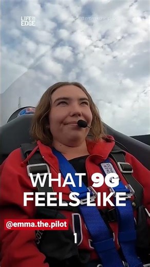 What 9Gs ACTUALLY feels like when flying