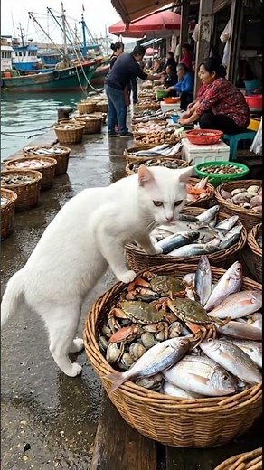 Happy's Cat Explores Vung Tau Beach Vietnam. #cat #catvideos #catdaily