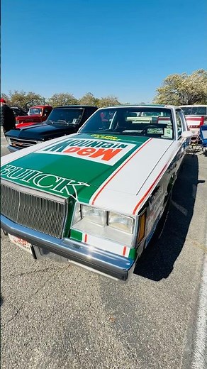 How awesome is Darrell Waltrip’s iconic Mountain Dew Winston Cup Car? #nascar