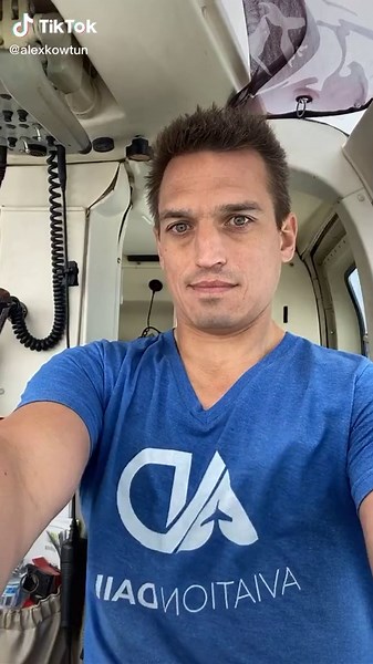 Exploring Miami from Above: Helicopter Landing on Condo Rooftop