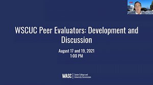 Preparing for and Participating in a WSCUC Accreditation Review: A Webinar for Teams