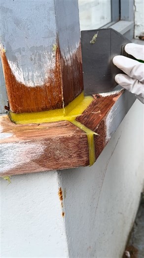 Kevin tingley on Instagram: "REPAIRCARE DRY FLEX 4… The full start to finish, a lot of questions to why not just screw or replace with timber, the problem with screws is it is just pulling it tight temporarily the rain heat and cold cause movement and will re open. Why epoxy ( repaircare ) because it bonds to the timber it expands and retracts with the timber preventing them joints opening and allowing water to penetrate, when that happens it rots when it rots it needs replacing! When it needs r