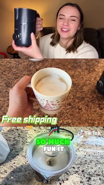 Automatic milk brewer.#coldfill #8in1CoffeeMaker #AutoFrother #CoffeeMachine #MorningCoffeeRoutine #TikTokMadeMeBuyIt #CoffeeTok #QuickLatte #WorkFromHome #newyear