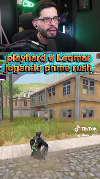 PlayHard e Leomar Jogando Prime Rush: Ação e Diversão