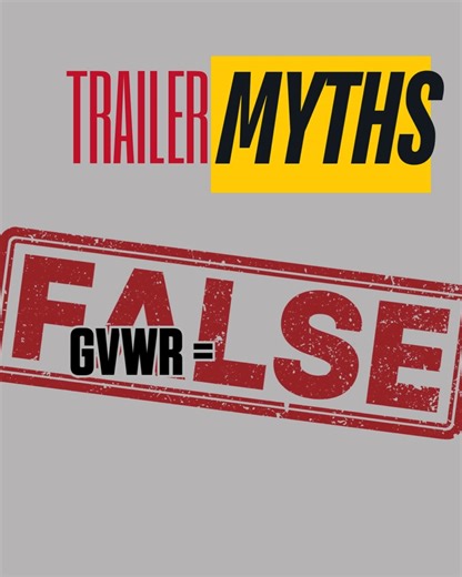 Payload is NOT the same as GVWR. GVWR = Trailer + Cargo. To find true...
