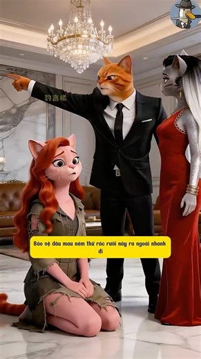 Pink Cat sacrificed everything… but received only painful betrayal in return. #ai #shorts #cat #c...