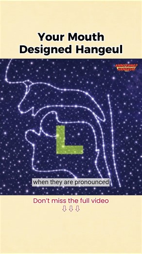 Your Mouth Designed Hangeul