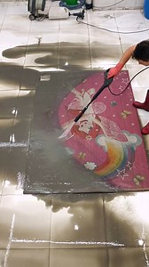 Rescue dirty princess carpet #satisfying #relaxing #asmr | Change Cleaning