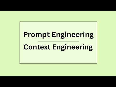 Prompt Engineering & Context Engeenirning | Master AI Communication