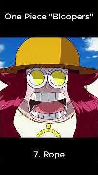 Funny One Piece Dub Bloopers 😹 #anime #funny #onepiece #luffy