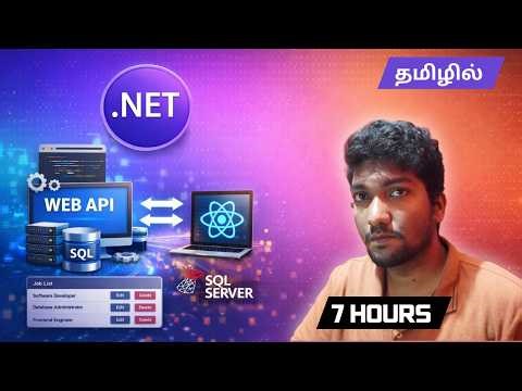 .NET Full Stack Tutorial for Beginners | ASP.NET Core Web API + React + SQL Server