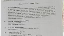 1 vernier caliper.pdf - Basic Science (Physics) - Notes - Teachmint
