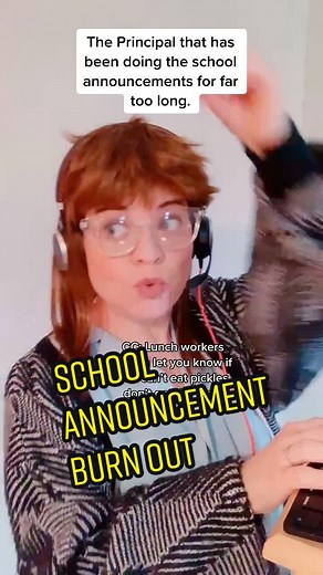 School Announcements on Intercom | Principal, Teachers, Students