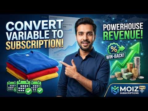 Boost Recurring Revenue Converting Variable Products into Subscriptions